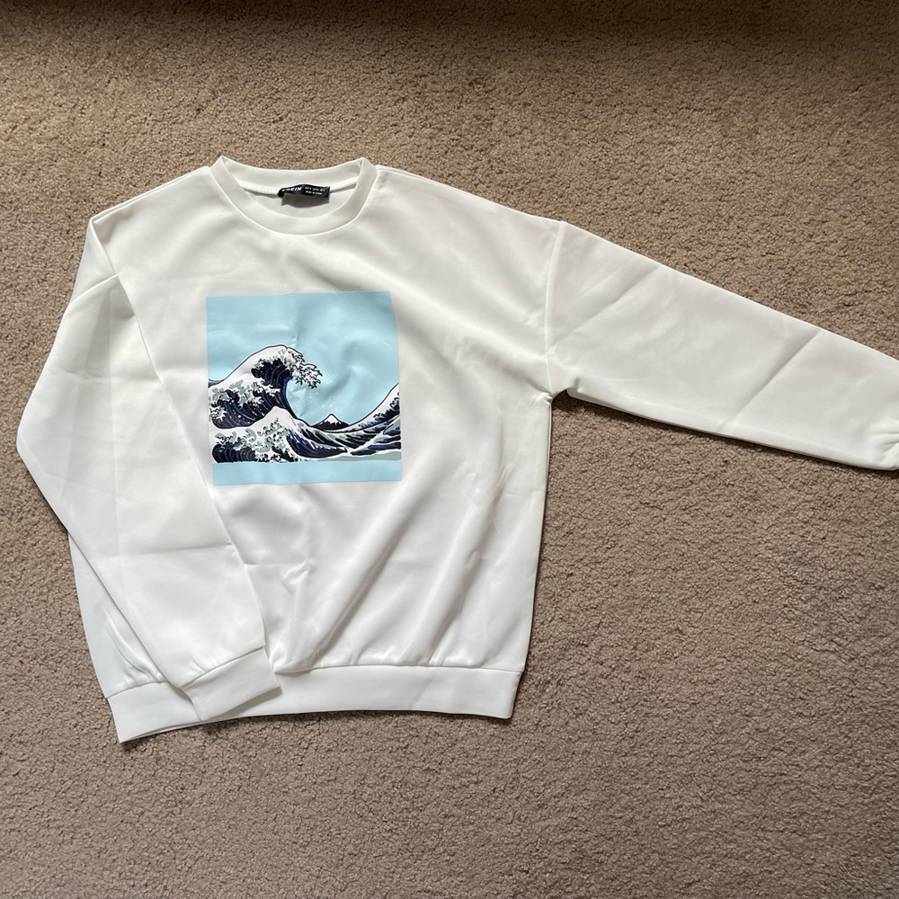 Japanese Wave Sweater from SHEIN